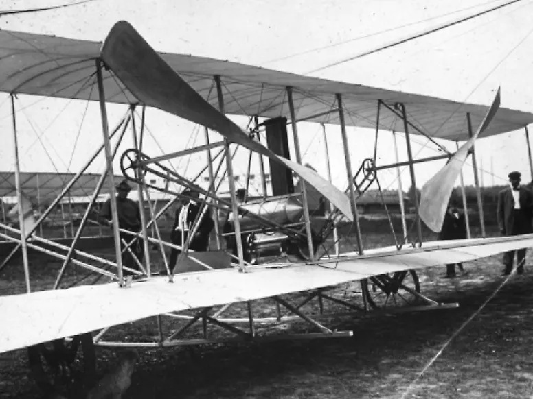 Wilbur Wright, az első pilóta