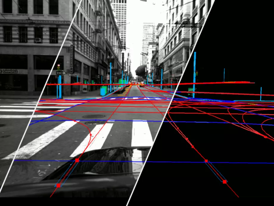 Nagy felbontású 3D térképek segítik az automatizált vezetést