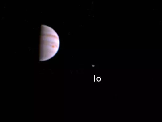 Itt a NASA űrszondájának az első fotója a Jupiterről