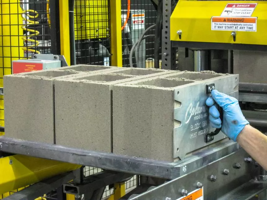 Pécsett is tesztelték a zöld betont