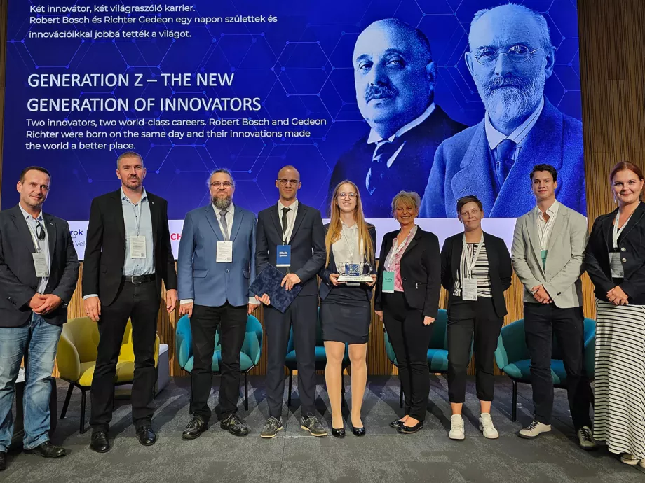 A BoschxRichter Ipari Innovációs Díját nyerte el a Széchenyi István Egyetem két hallgatója