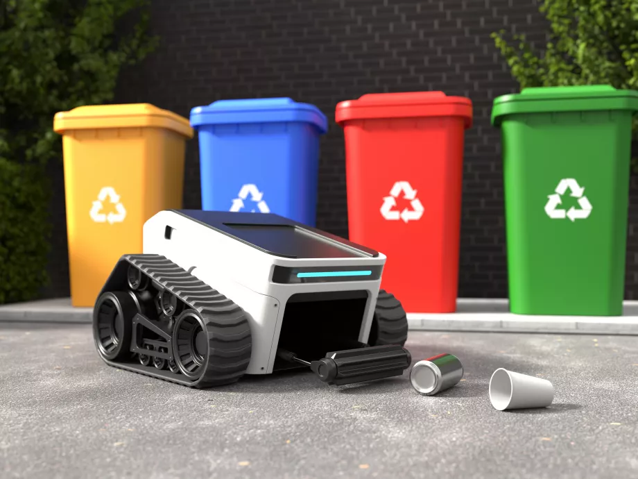 Autonóm robotok szedhetik a szemetet Svédországban