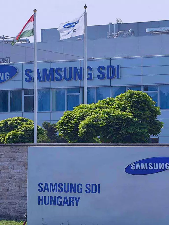 Valós időben követhető a levegőminőség a Samsung SDI gödi gyárának környezetében