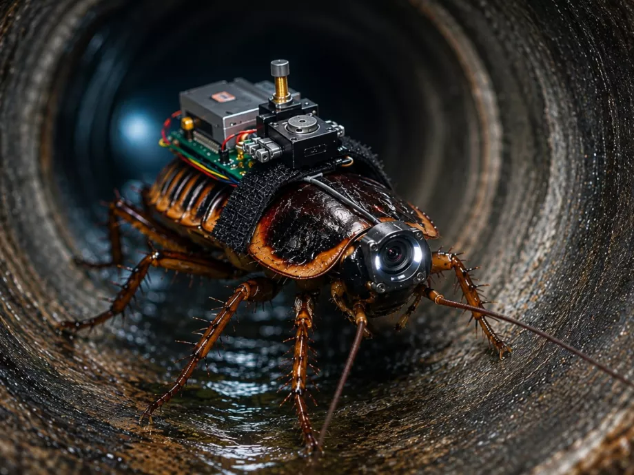 Csótányok mutatják az utat a miniatűr ipari robotok új generációjának