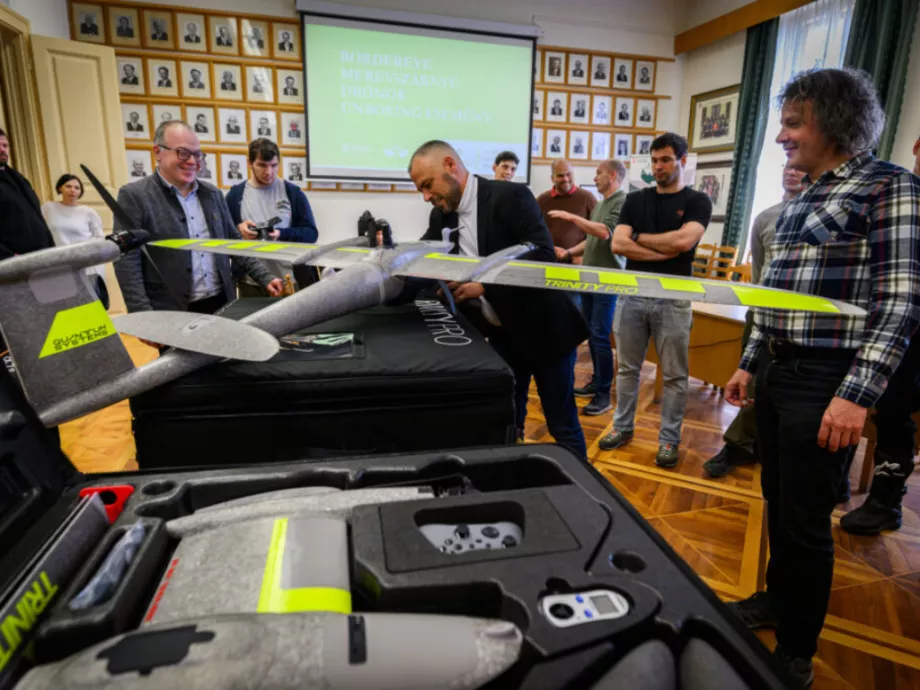 Csúcstechnológiás drónflotta a Soproni Egyetemen