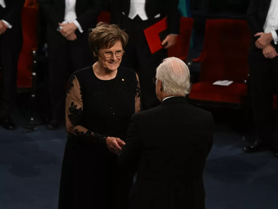 Karikó Katalin és Krausz Ferenc átvette a Nobel-díjat