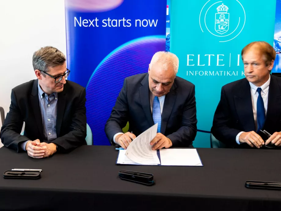 Új keretmegállapodással folytatódik az ELTE és az Ericsson két évtizedes kutatási együttműködése