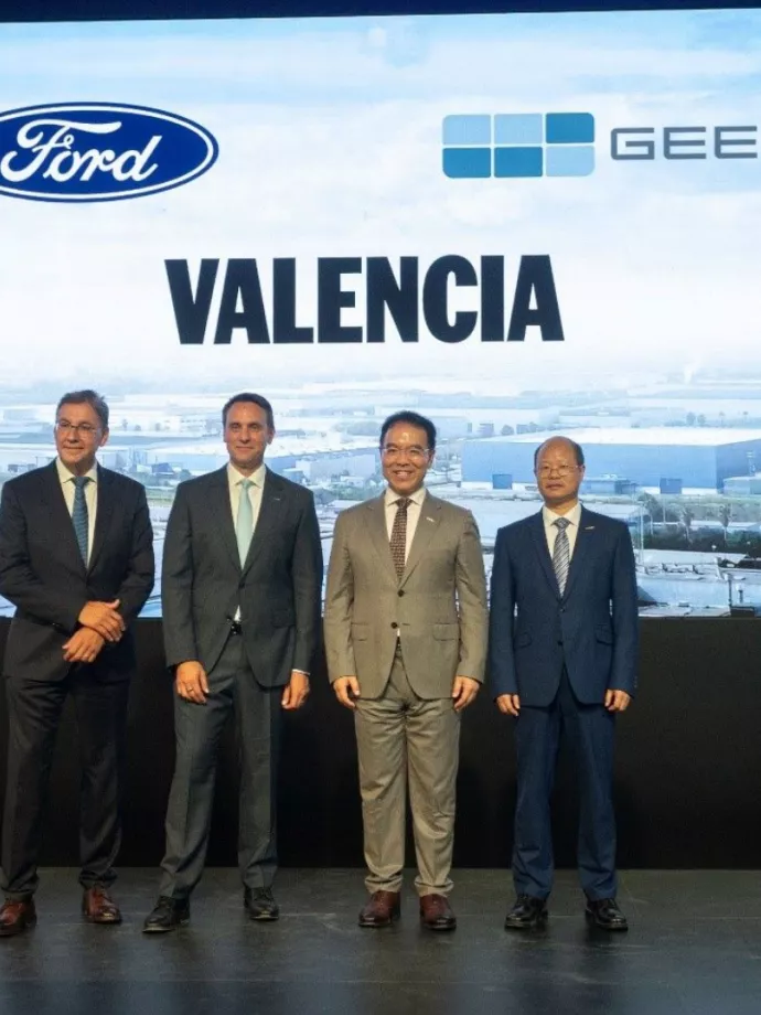 A Geely és a Ford közös gyártótevékenységbe kezd Spanyolországban