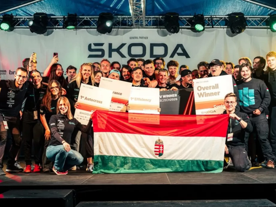 Történelmi sikert ért el a BME Motorsport csapata Csehországban