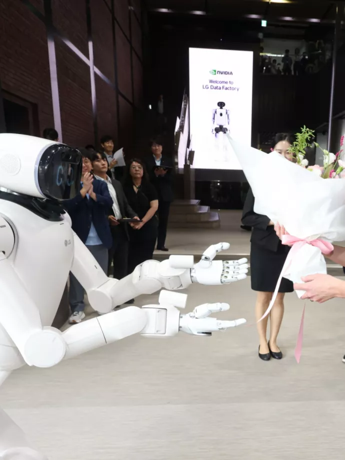 Az LG felgyorsítja robotikai együttműködését az NVIDIA-val