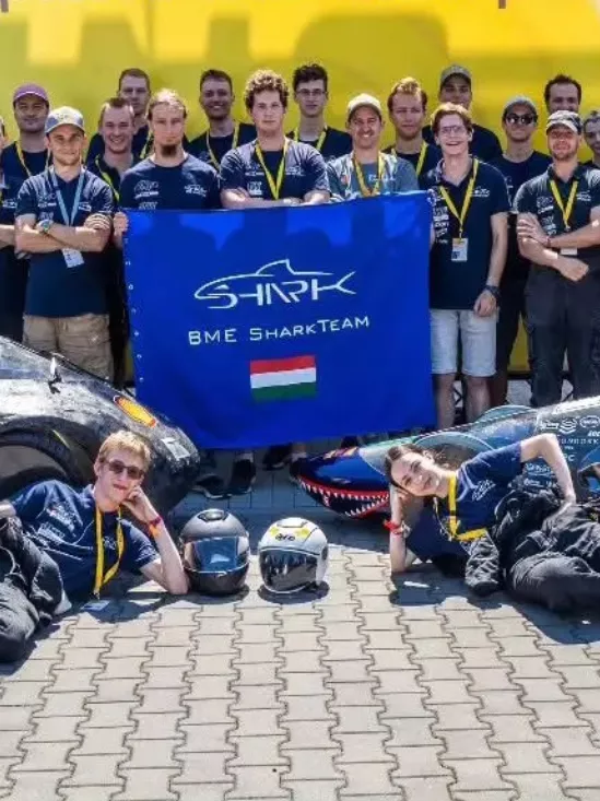 Magyar hidrogéncellás versenyautó a Shell Eco-Marathonon