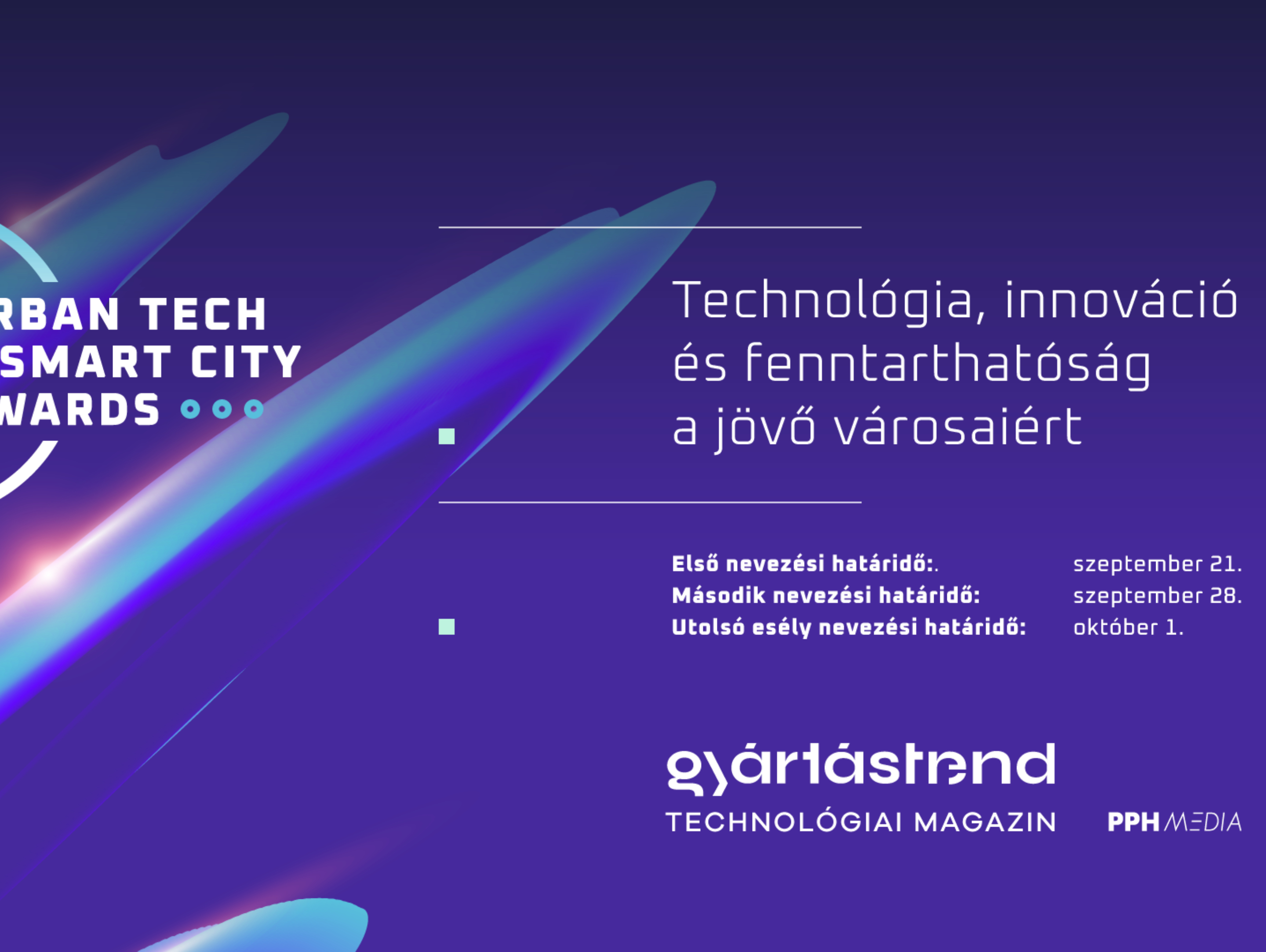 Miért érdemes pályázni az Urban Tech & Smart City Awards versenyre?